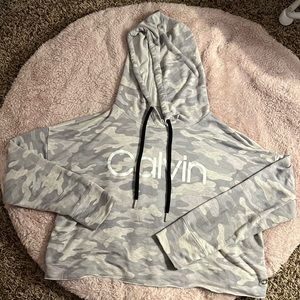 Calvin Klein crop hoodie